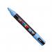 Posca PC-5M Paint Marker Water Based Medium Line Width 1.8 mm - 2.5 mm Sky Blue (Single Pen) - 286716000 27670UB