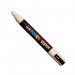 Posca PC-5M Paint Marker Water Based Medium Line Width 1.8 mm - 2.5 mm Beige (Single Pen) - 286757000 27691UB