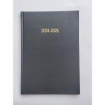 ValueX Academic Mid Year A5 Week To View Diary 2024/2025 Black - A53E Black 27698SY