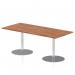 Dynamic Italia 1800 x 800mm Poseur Rectangular Table Walnut Top 725mm High Leg ITL0305 27791DY