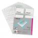 Rexel Nyrex Business Card Pocket Polypropylene A4 90 Micron Clear (Pack 10) 13681 27794AC