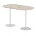 Dynamic Italia 1800mm Poseur Boardroom Table Grey Oak Top 1145mm High Leg ITL0189 27840DY