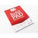 Silvine Refill Pad A4 320 Page Punched 4 Holes Lined With Margin Red (Pack 3) - A4RPFM320 27887SC