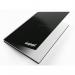 Silvine Luxpad Recycled Twin Wire Hardback Notebook A4 140 Page Punched 4 Holes Ruled 100% Recycled Paper Black (Pack 5) - THBPINA4RE 27908SC