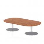 Dynamic Italia 1800mm Poseur Boardroom Table Walnut Top 475mm High Leg ITL0173 27910DY