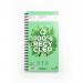 Silvine Recycled Wirebound Things To-Do Book 280 x 150mm 120 Sheets 100% Recycled Paper Green (Pack 5) - R106 27922SC