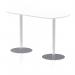 Dynamic Italia 1800mm Poseur Boardroom Table White Top 1145mm High Leg ITL0186 27924DY