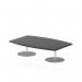 Dynamic Italia 1800mm Poseur High Gloss Table Black Top 475mm High Leg ITL0316 27952DY