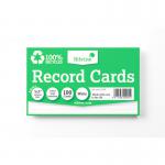 Silvine 100 Recycled Flash Revision Cards 127 x 76mm Ruled (Pack 10) - 553RE 27971SC