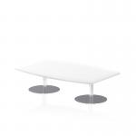 Dynamic Italia 1800mm Poseur High Gloss Table White Top 475mm High Leg ITL0317 27973DY