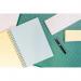 Luxpad SEN Tinted Paper Project Book A4 Plastic Free With 5 Coloured Sections 200 Page Ruled With Margin (Pack 5) - LUXPBTIN 27985SC