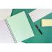 Luxpad SEN Tinted Paper Project Book A4 Plastic Free With 5 Coloured Sections 200 Page Ruled With Margin (Pack 5) - LUXPBTIN 27985SC