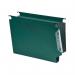 Rexel Crystalfile Classic 300 Foolscap Lateral Suspension File Manilla 30mm Green (Pack 25) 3000109 28004AC