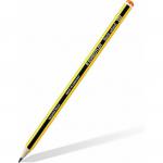 Staedtler Noris 2B YellowBlack Barrel Graphite Pencil PEFC Certified from Sustainably Managed Forests (Pack 12) - 121-2B 28048SR