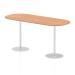 Dynamic Italia 2400mm Poseur Boardroom Table Oak Top 1145mm High Leg ITL0206 28050DY