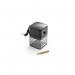 Dahle 144 Manual Desktop Pencil Sharpener 8mm Black Clear - D14416862 28083PL