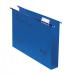 Rexel Crystalfile Classic Foolscap Suspension File Manilla 30mm Blue (Pack 50) 70625 28123AC