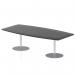 Dynamic Italia 2400mm Poseur High Gloss Table Black Top 725mm High Leg ITL0324 28127DY