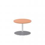 Dynamic Italia 600mm Poseur Round Table Beech Top 475mm High Leg ITL0100 28162DY