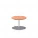 Dynamic Italia 600mm Poseur Round Table Beech Top 475mm High Leg ITL0100 28162DY