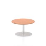 Dynamic Italia 600mm Poseur Round Table Beech Top 475mm High Leg ITL0100 28162DY