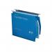 Rexel Crystalfile Extra 275 Foolscap Lateral Suspension File Polypropylene 15mm V Base Blue (Pack 25) 70639 28172AC