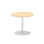 Dynamic Italia 600mm Poseur Round Table Maple Top 725mm High Leg ITL0109 28211DY