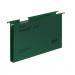 Rexel Crystalfile Extra Foolscap Suspension File Polypropylene 30mm Green (Pack 25) 70631 28277AC