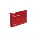 Rexel Crystalfile Extra Foolscap Suspension File Polypropylene 30mm Red (Pack 25) 70632 28284AC