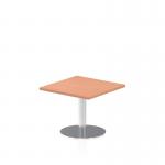 Dynamic Italia 600mm Poseur Square Table Beech Top 475mm High Leg ITL0208 28288DY