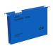 Rexel Crystalfile Extra Foolscap Suspension File Polypropylene 30mm Blue (Pack 25) 70633 28291AC