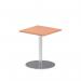 Dynamic Italia 600mm Poseur Square Table Beech Top 725mm High Leg ITL0214 28295DY