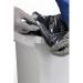 Durable DURABIN ECO 80% Recycled Plastic Waste Recycling Bin 60 Litre Rectangular Grey with Grey ECO Lid - VEH2022050 28300DR