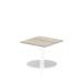 Dynamic Italia 600mm Poseur Square Table Grey Oak Top 475mm High Leg ITL0213 28309DY