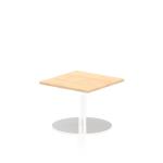 Dynamic Italia 600mm Poseur Square Table Maple Top 475mm High Leg ITL0211 28330DY