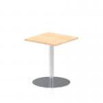 Dynamic Italia 600mm Poseur Square Table Maple Top 725mm High Leg ITL0217 28337DY