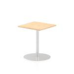 Dynamic Italia 600mm Poseur Square Table Maple Top 725mm High Leg ITL0217 28337DY
