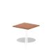 Dynamic Italia 600mm Poseur Square Table Walnut Top 475mm High Leg ITL0209 28372DY