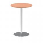 Dynamic Italia 800mm Poseur Round Table Beech Top 1145mm High Leg ITL0130 28407DY