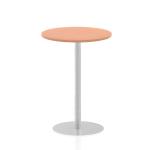 Dynamic Italia 800mm Poseur Round Table Beech Top 1145mm High Leg ITL0130 28407DY