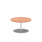 Dynamic Italia 800mm Poseur Round Table Beech Top 475mm High Leg ITL0118 28414DY