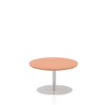 Dynamic Italia 800mm Poseur Round Table Beech Top 475mm High Leg ITL0118 28414DY