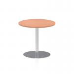 Dynamic Italia 800mm Poseur Round Table Beech Top 725mm High Leg ITL0124 28421DY