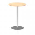 Dynamic Italia 800mm Poseur Round Table Maple Top 1145mm High Leg ITL0133 28449DY