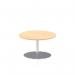 Dynamic Italia 800mm Poseur Round Table Maple Top 475mm High Leg ITL0121 28456DY