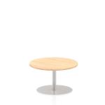 Dynamic Italia 800mm Poseur Round Table Maple Top 475mm High Leg ITL0121 28456DY