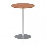 Dynamic Italia 800mm Poseur Round Table Walnut Top 1145mm High Leg ITL0131 28491DY