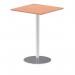 Dynamic Italia 800mm Poseur Square Table Beech Top 1145mm High Leg ITL0340 28533DY