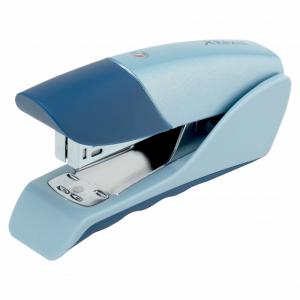 Rexel Gazelle Half Strip Stapler Metal 25 Sheet SilverBlue 2100011