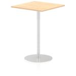 Dynamic Italia 800mm Poseur Square Table Maple Top 1145mm High Leg ITL0343 28575DY